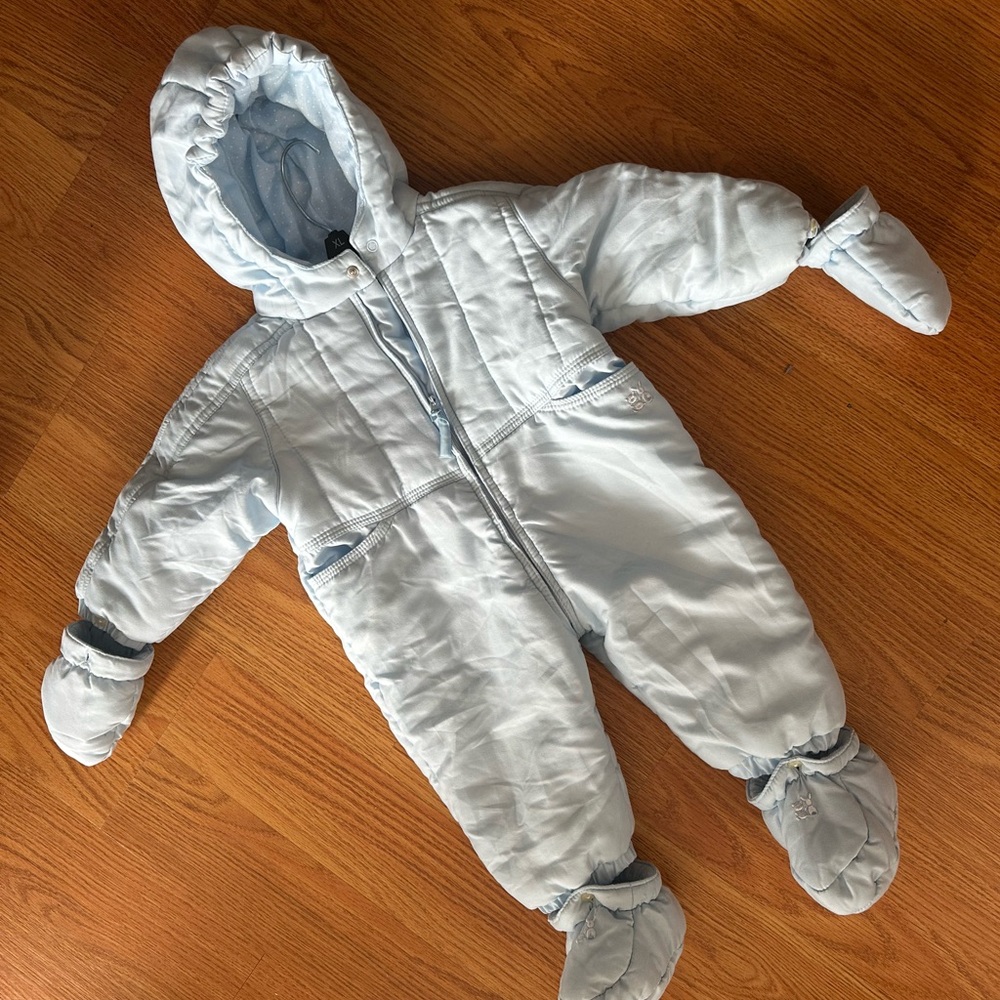 Light Gray Kids One Piece Footie